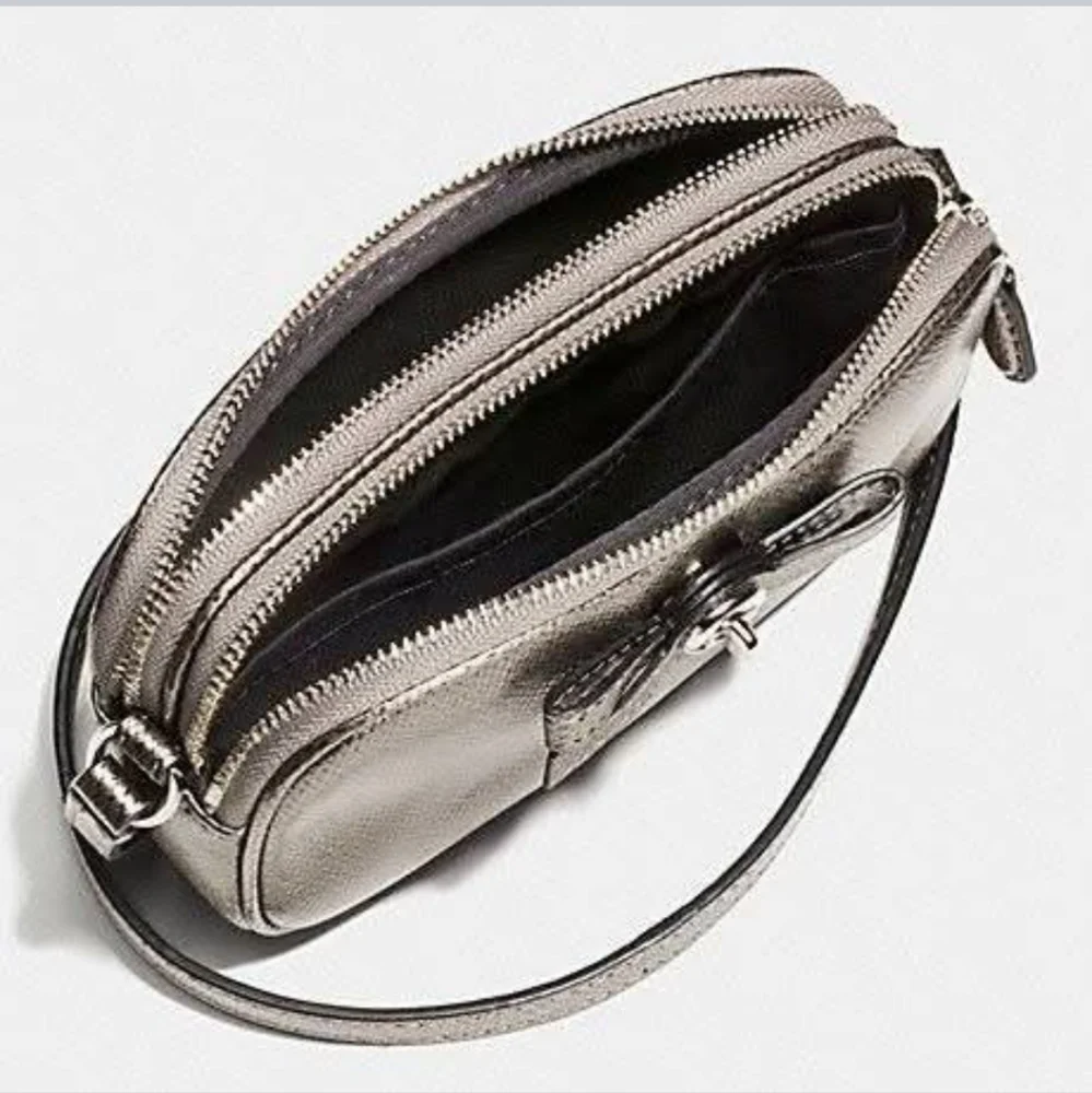 Coach Metallic Crossbody Bag - Picture 5 of 11